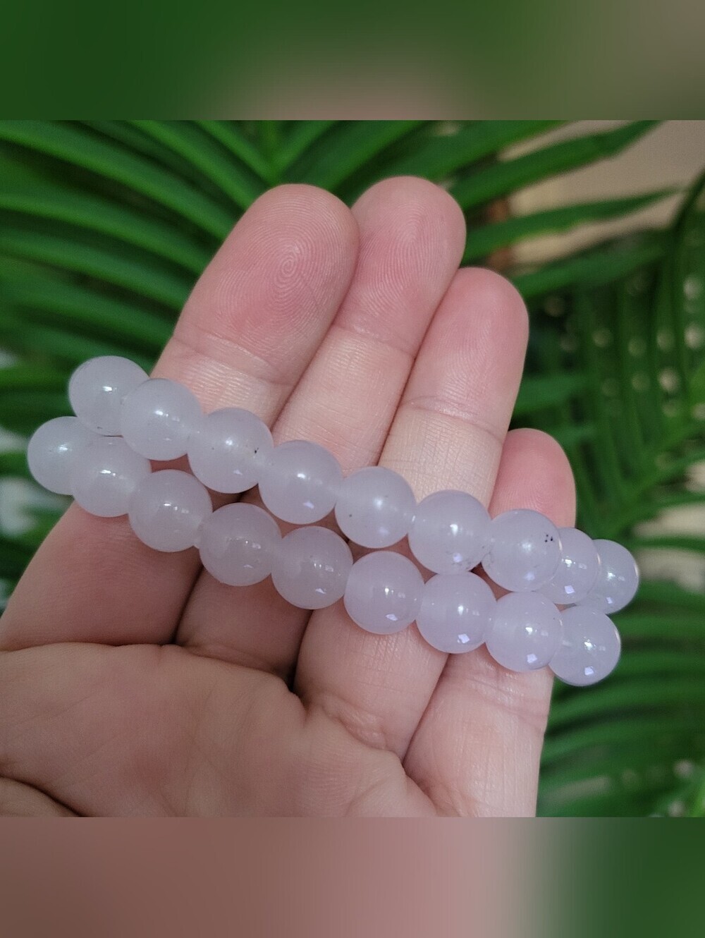 Blush Glow Bead Bracelets
